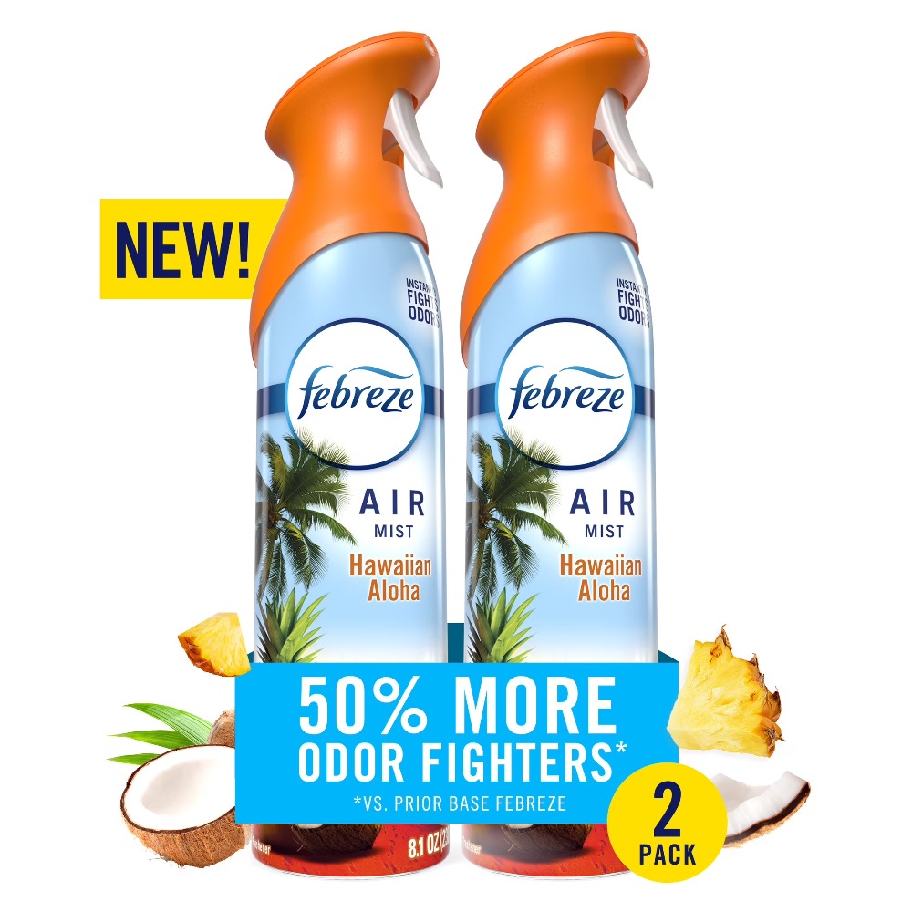 Home Bathroom Carpet - Air Mist Air Freshener Spray, Hawaiian