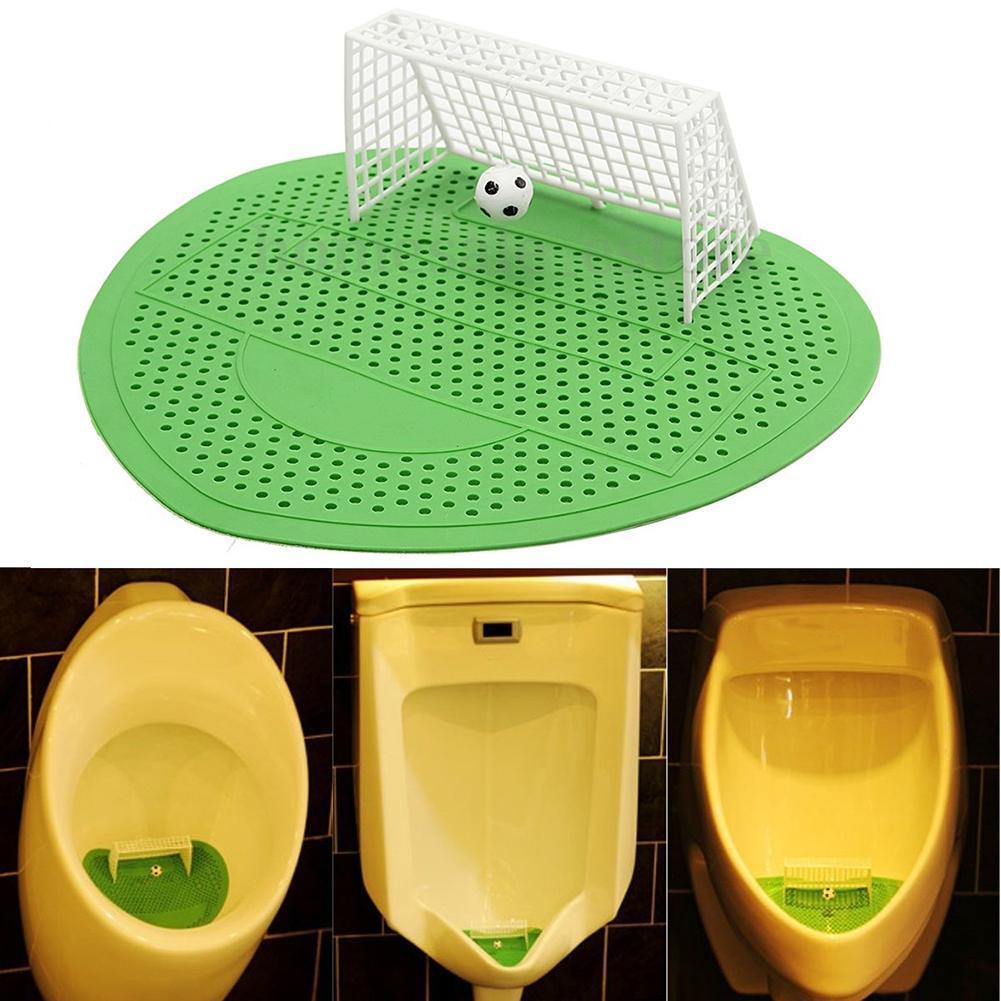 Home Bathroom Urinal - Goal Urinal Football Shooting Mat Urinal