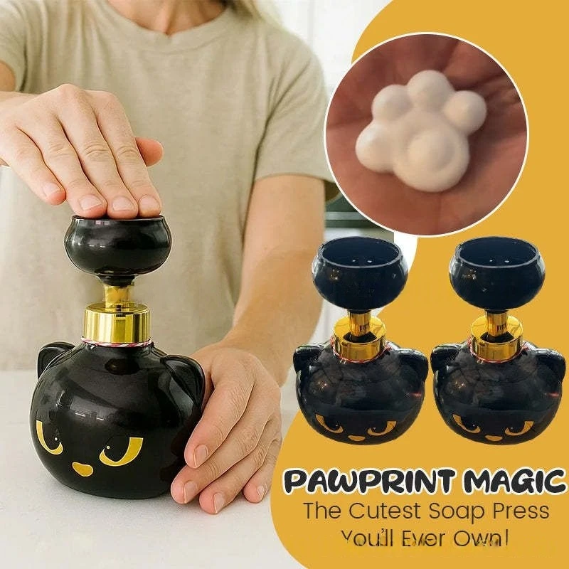 Home Bathroom Soap Dispenser - Cute Cat Paw Foam Soap Dispenser