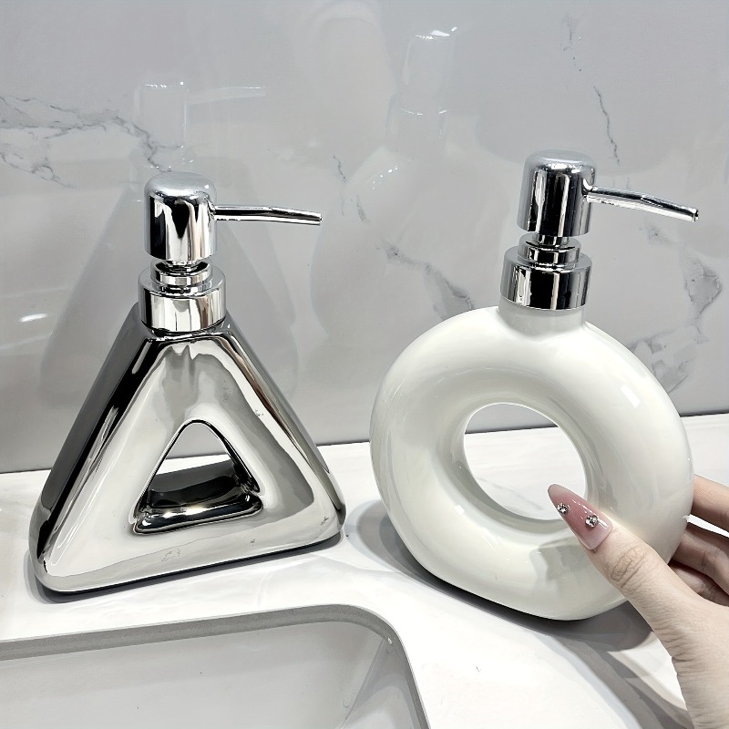 1pcs Creative Ceramic Soap Dis - Home Bathroom Soap Dispenser 评论和价格