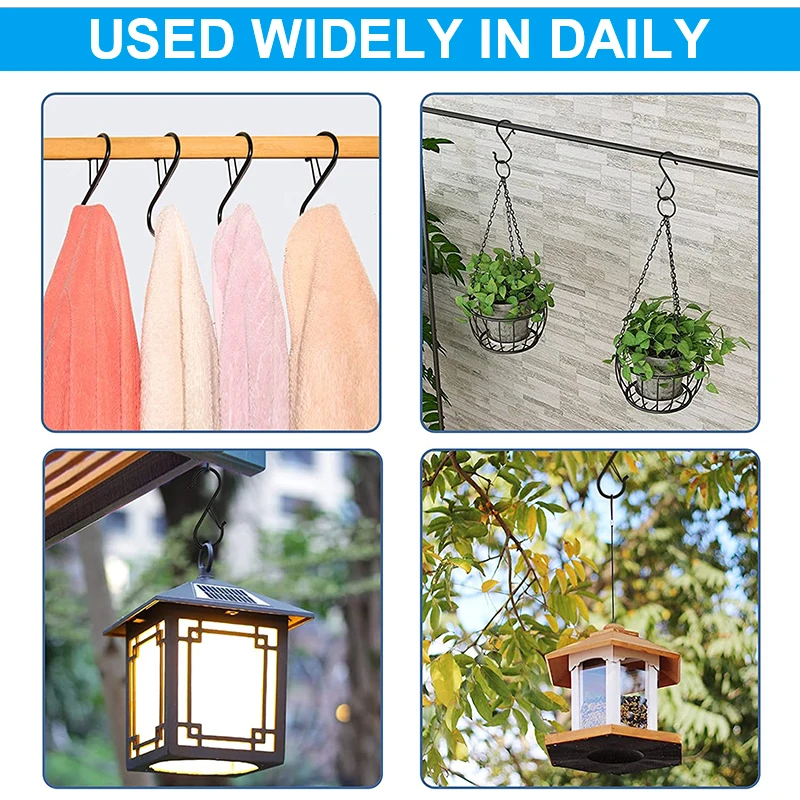 10 /100pcs Metal Hanging Hooks - Home Bathroom Shelf 评论和价格