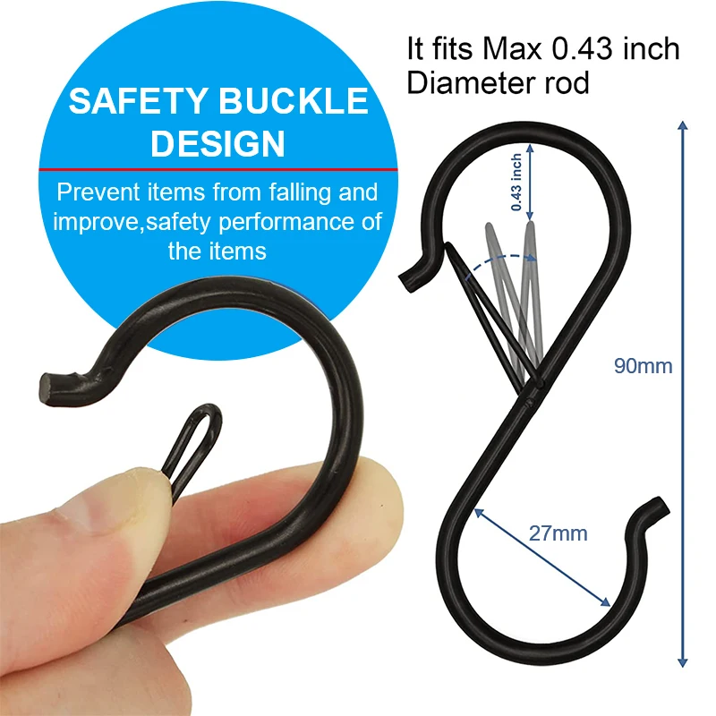 10 /100pcs Metal Hanging Hooks - Home Bathroom Shelf 评论和价格