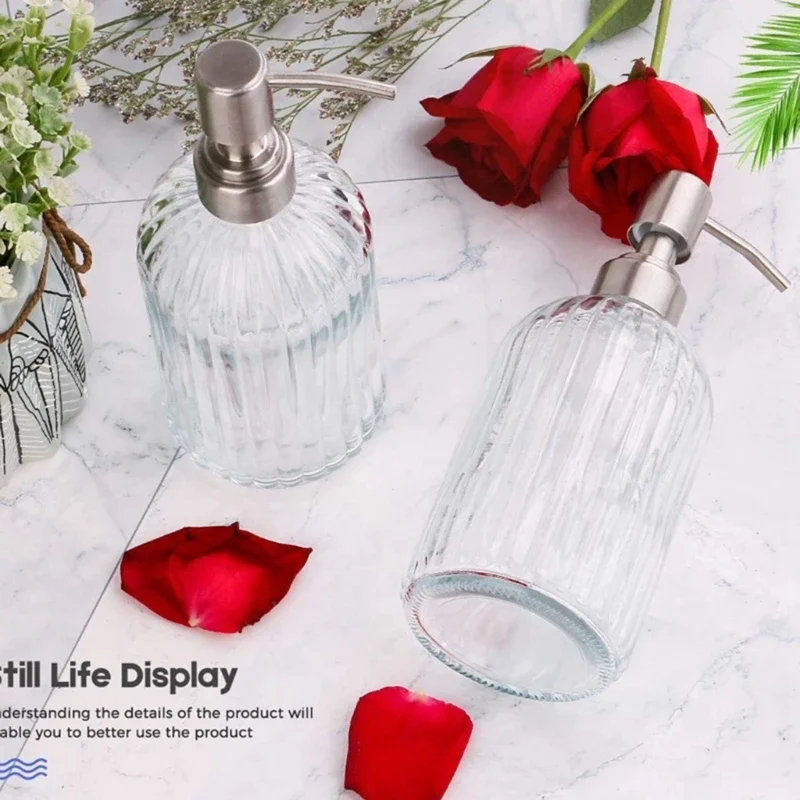 Soap Dispenser Bathroom Clear  - Home Bathroom Soap Dispenser 评论和价格