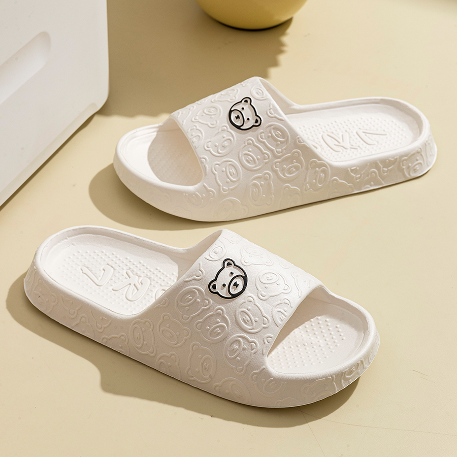 Printting Cute Bear Women Slip - Home Bath 评论和价格