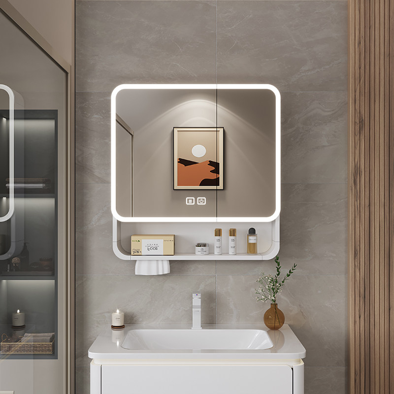 Organizer Mirror Bathroom Cabi - Home Bathroom Shelf 评论和价格