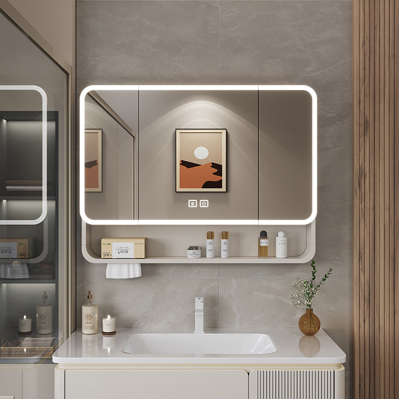 Organizer Mirror Bathroom Cabi - Home Bathroom Shelf 评论和价格