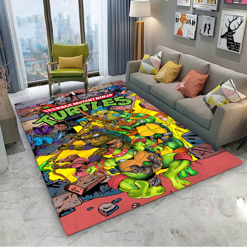 T-Teenages-mutant-Ninjas-Turtl - Home Bathroom Carpet 评论和价格