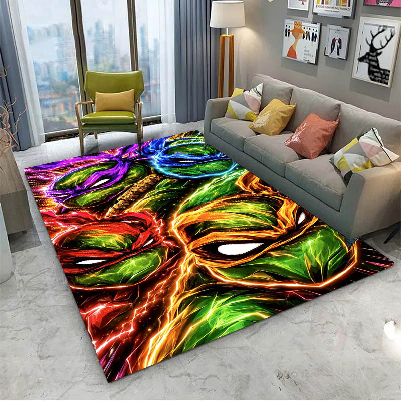 T-Teenages-mutant-Ninjas-Turtl - Home Bathroom Carpet 评论和价格