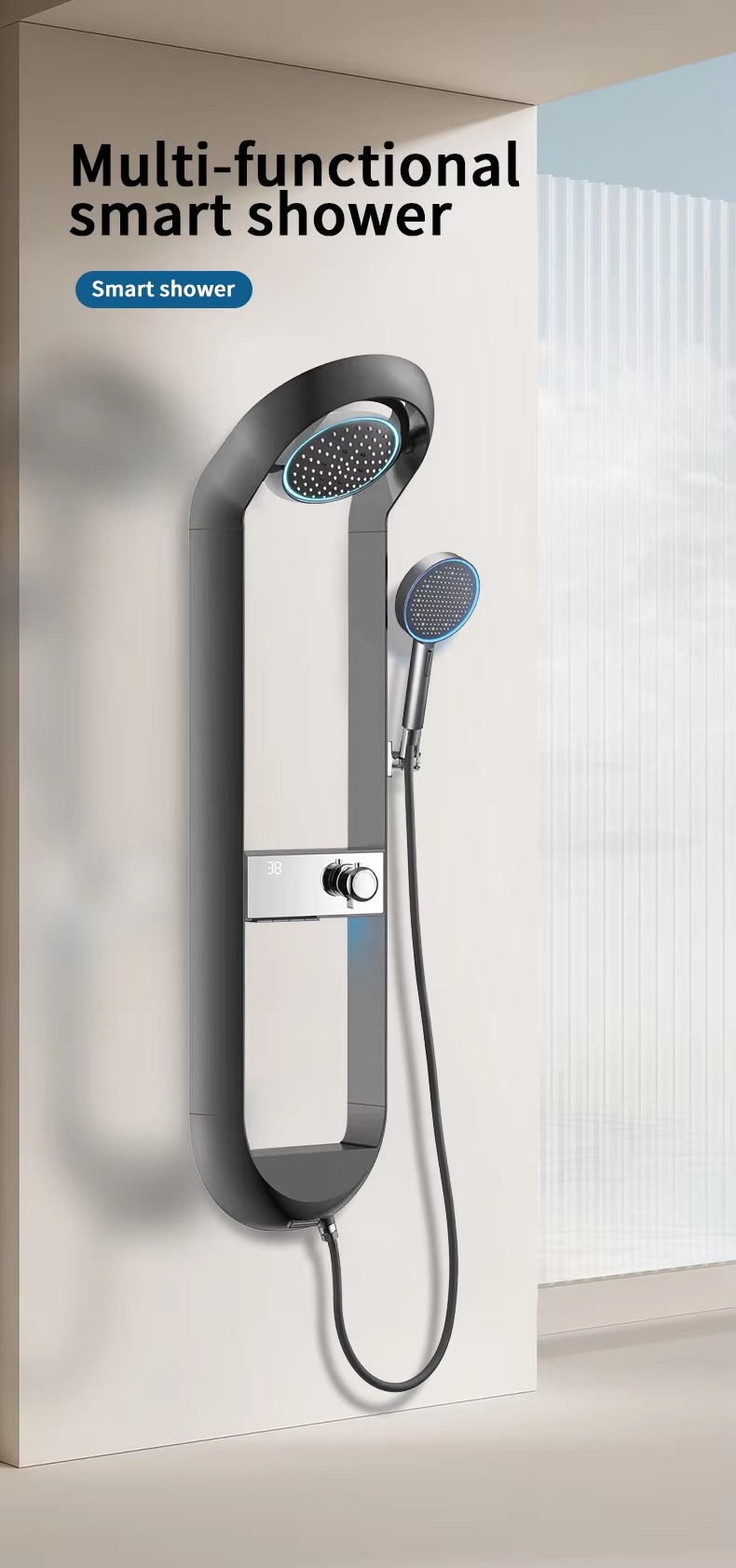 Single Handle Smart Thermostat - Jet Home Bathroom 评论和价格