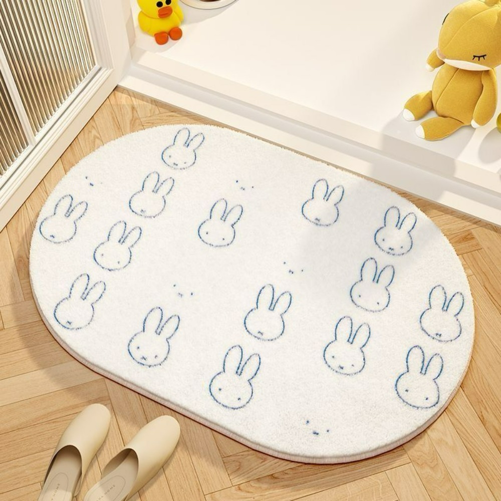 Miffy Cartoon Floor Mat Soft I - Home Bathroom Carpet 评论和价格