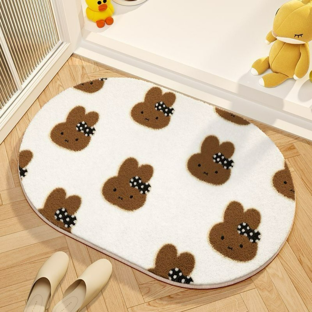 Miffy Cartoon Floor Mat Soft I - Home Bathroom Carpet 评论和价格