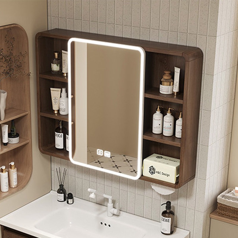 Mirror Toilet Bathroom Cabinet - Home Bathroom Shelf 评论和价格