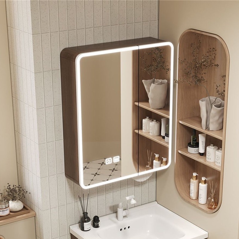 Mirror Toilet Bathroom Cabinet - Home Bathroom Shelf 评论和价格