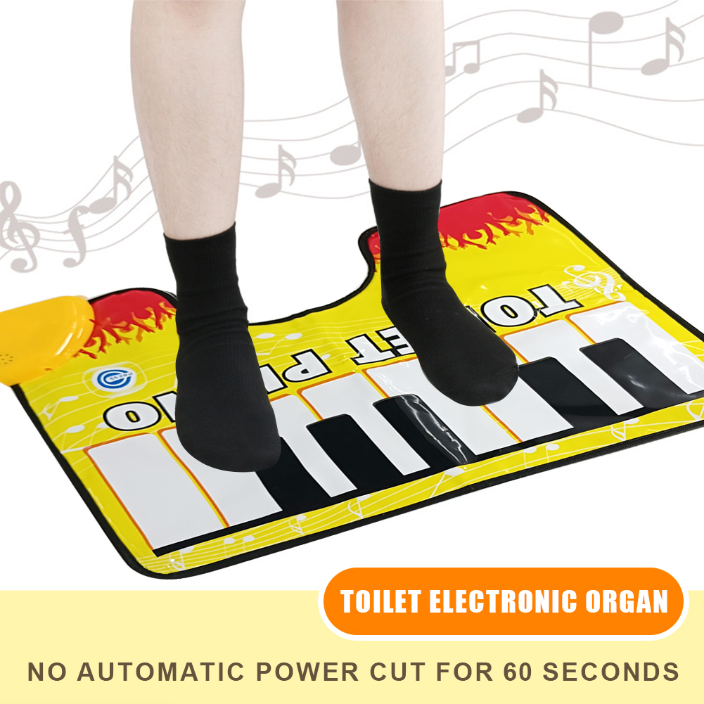 Toilet Piano Mat Novelty Potty - Home Bathroom Carpet 评论和价格