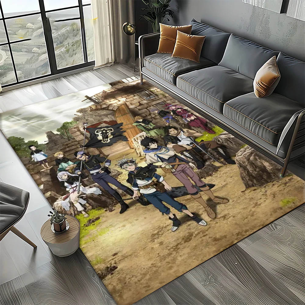 Cartoon Anime B-Black H-Hot Cl - Home Bathroom Carpet 评论和价格