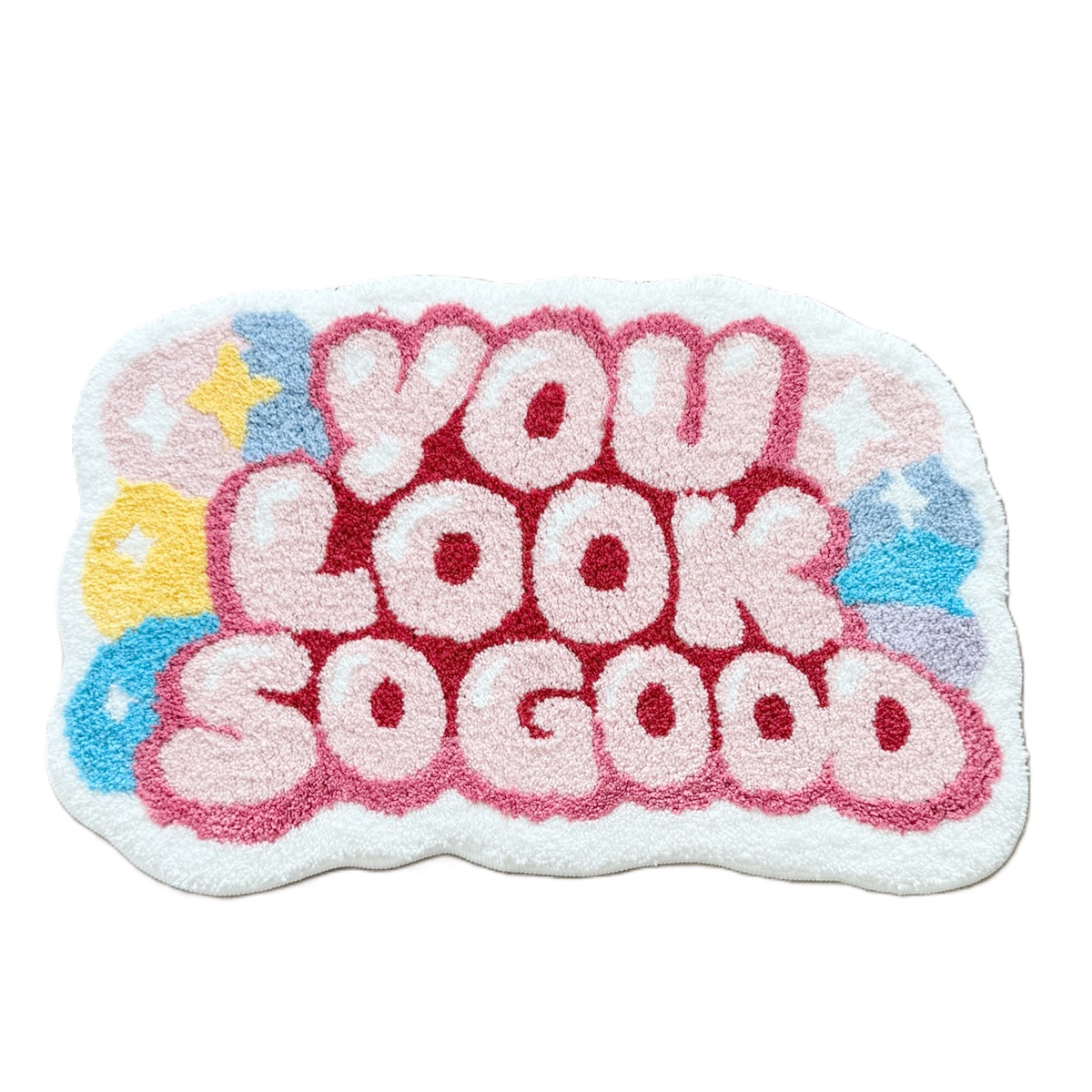 Cute Bubble Letter YOU LOOK SO - Home Goods Bathroom Vanity 评论和价格