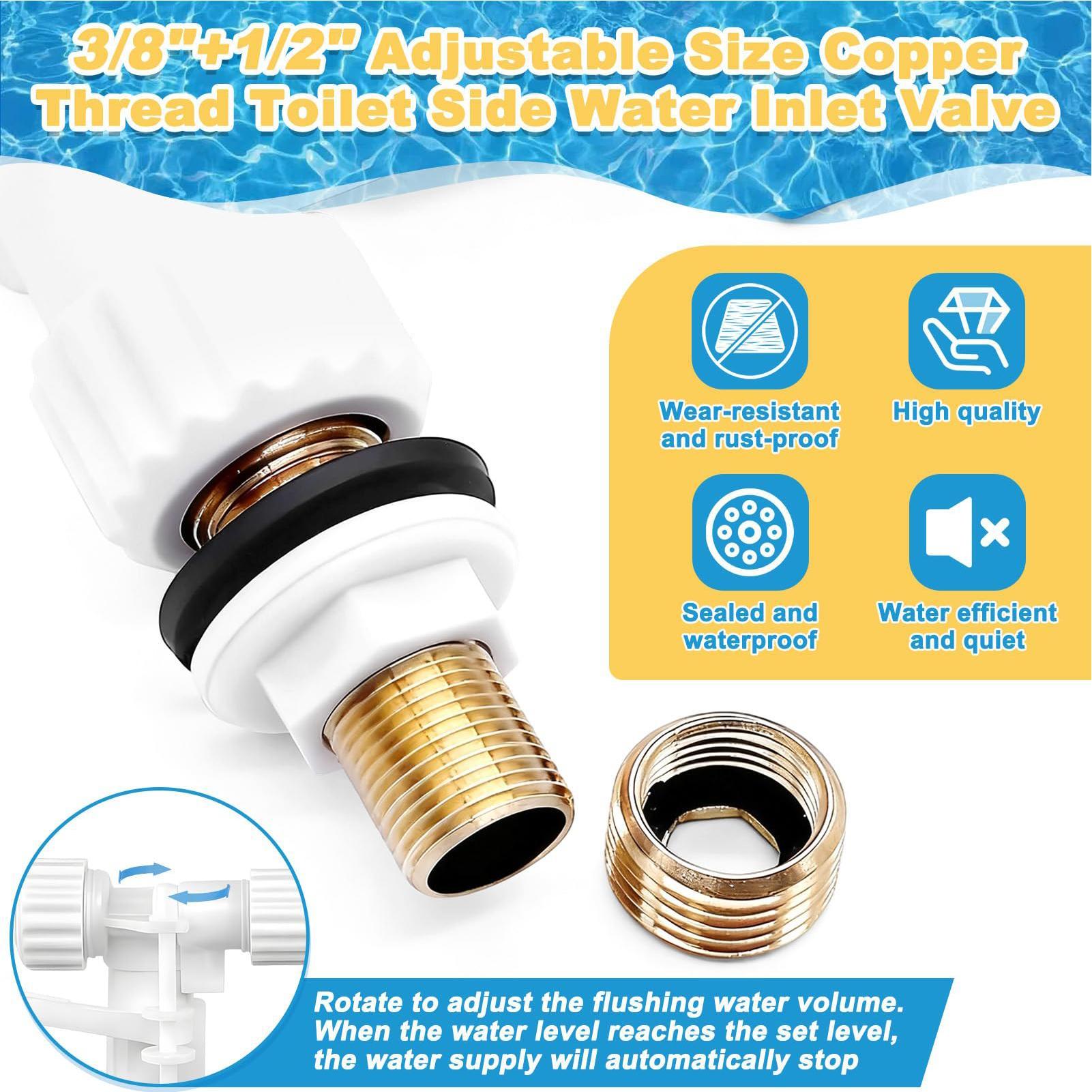 Toilet Inlet Shaft Float Valve - Home Bathroom Urinal 评论和价格