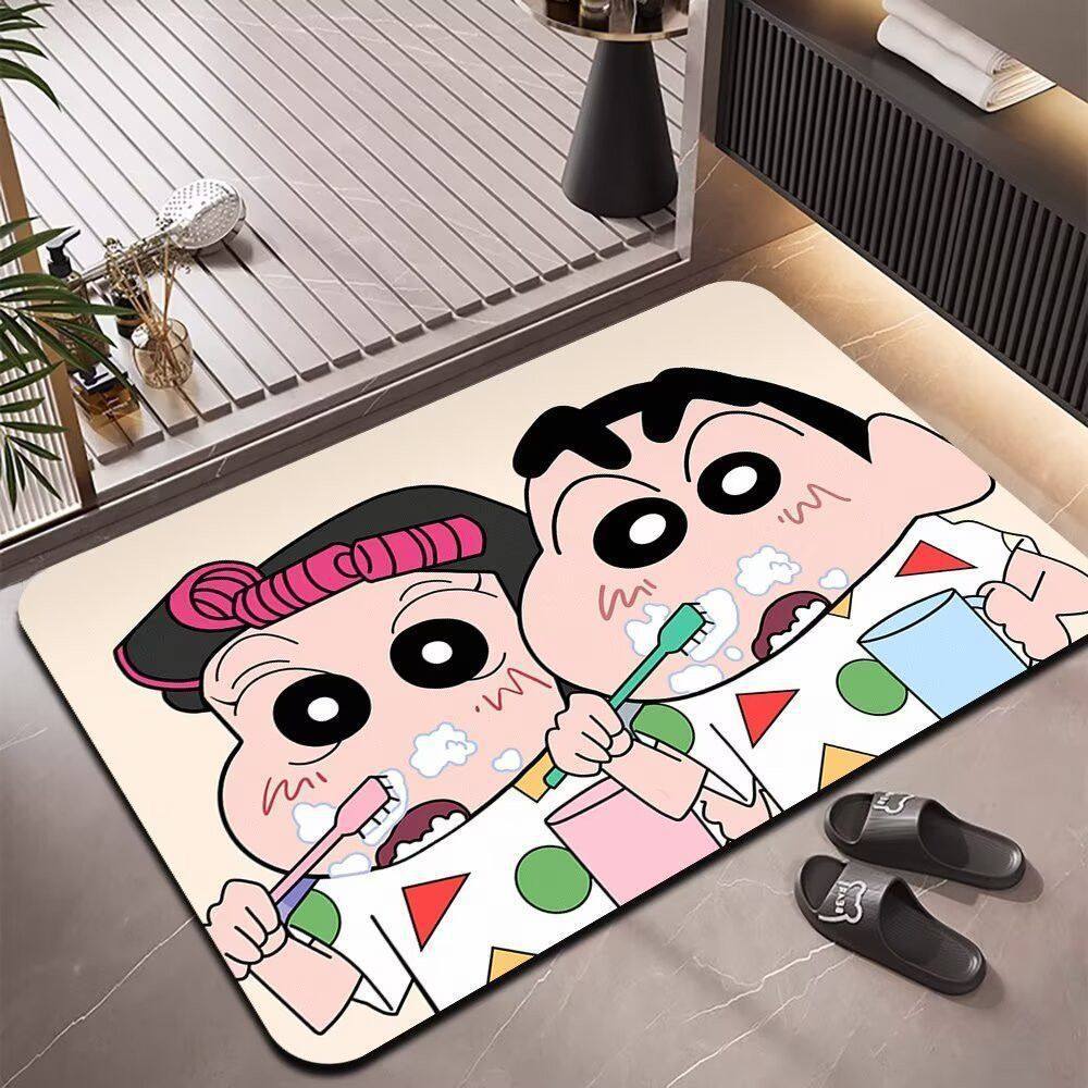Crayon Shin-Chan Cartoon Diato - Home Bathroom Carpet 评论和价格