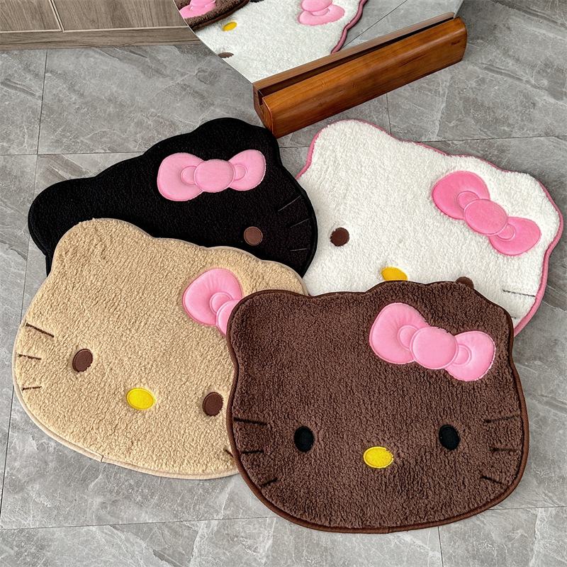 Anime Hello Kitty Plush Rug So - Home Bathroom Carpet 评论和价格