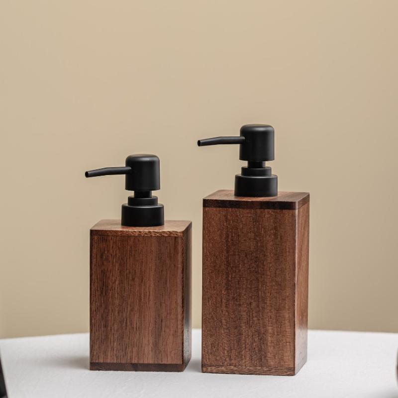 Luxury Wooden Soap Dispenser H - Jet Home Bathroom 评论和价格