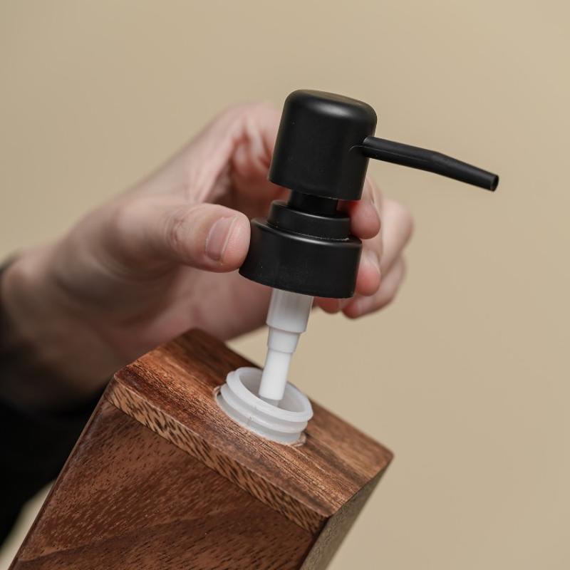 Luxury Wooden Soap Dispenser H - Jet Home Bathroom 评论和价格