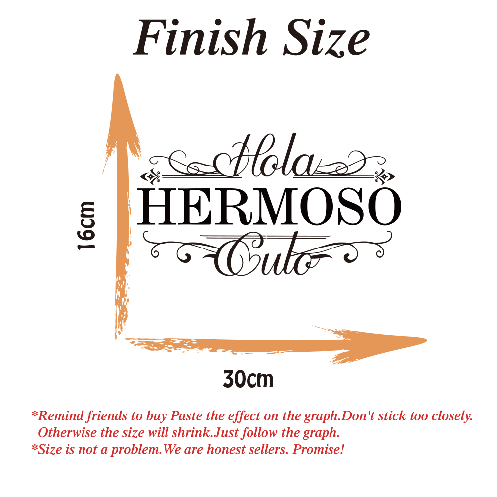 Spanish Funny Hola Heromoso To - Home Bathroom Floor Tiles 评论和价格