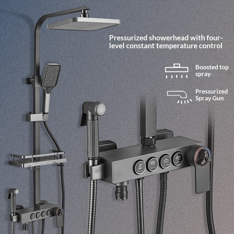 Stainless Steel Shower Set Ant - Home Bath 评论和价格