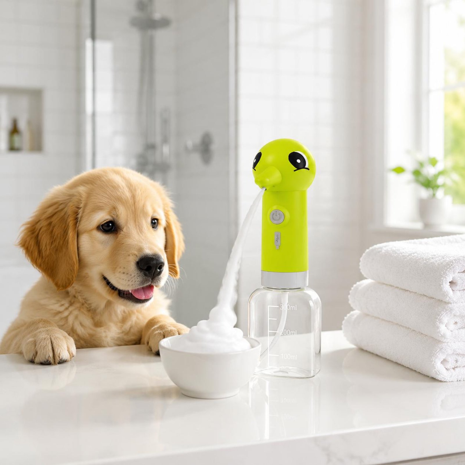 Pet Bath Foam Dispenser Easy t - Home Bath 评论和价格