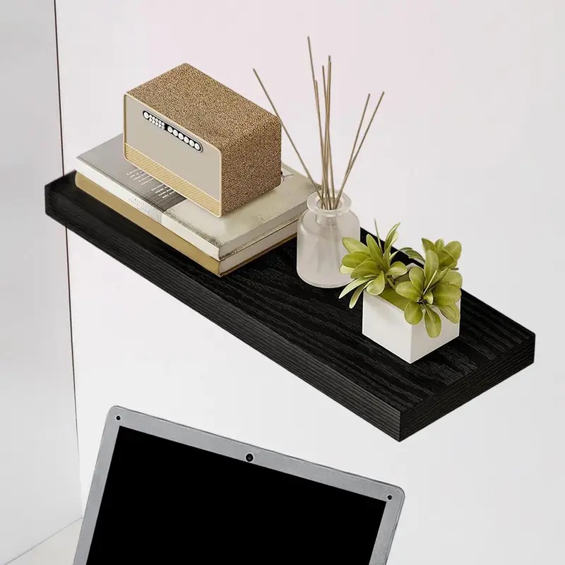 Durable Floating Wall Shelf wi - Home Bathroom Shelf 评论和价格