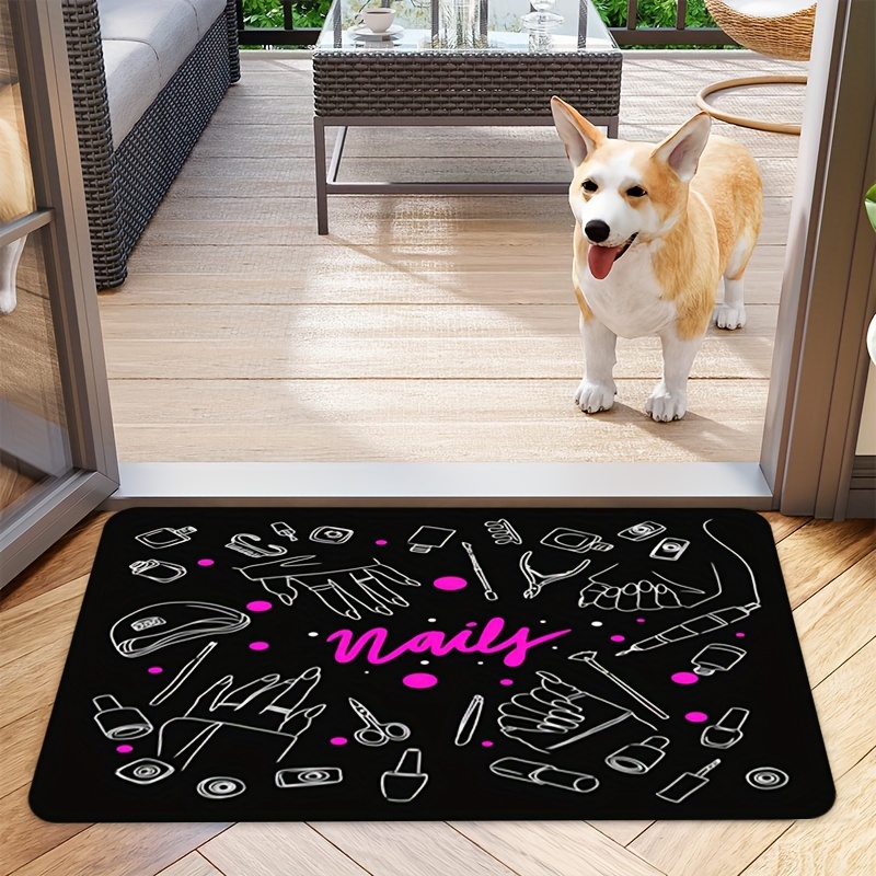 Manicure Nail Art Doormat Mat  - Home Goods Bathroom Vanity 评论和价格