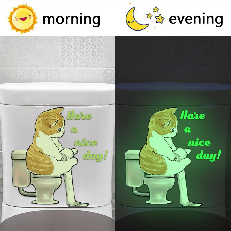 Bathroom Luminous Cat Squattin - Jet Home Bathroom 评论和价格
