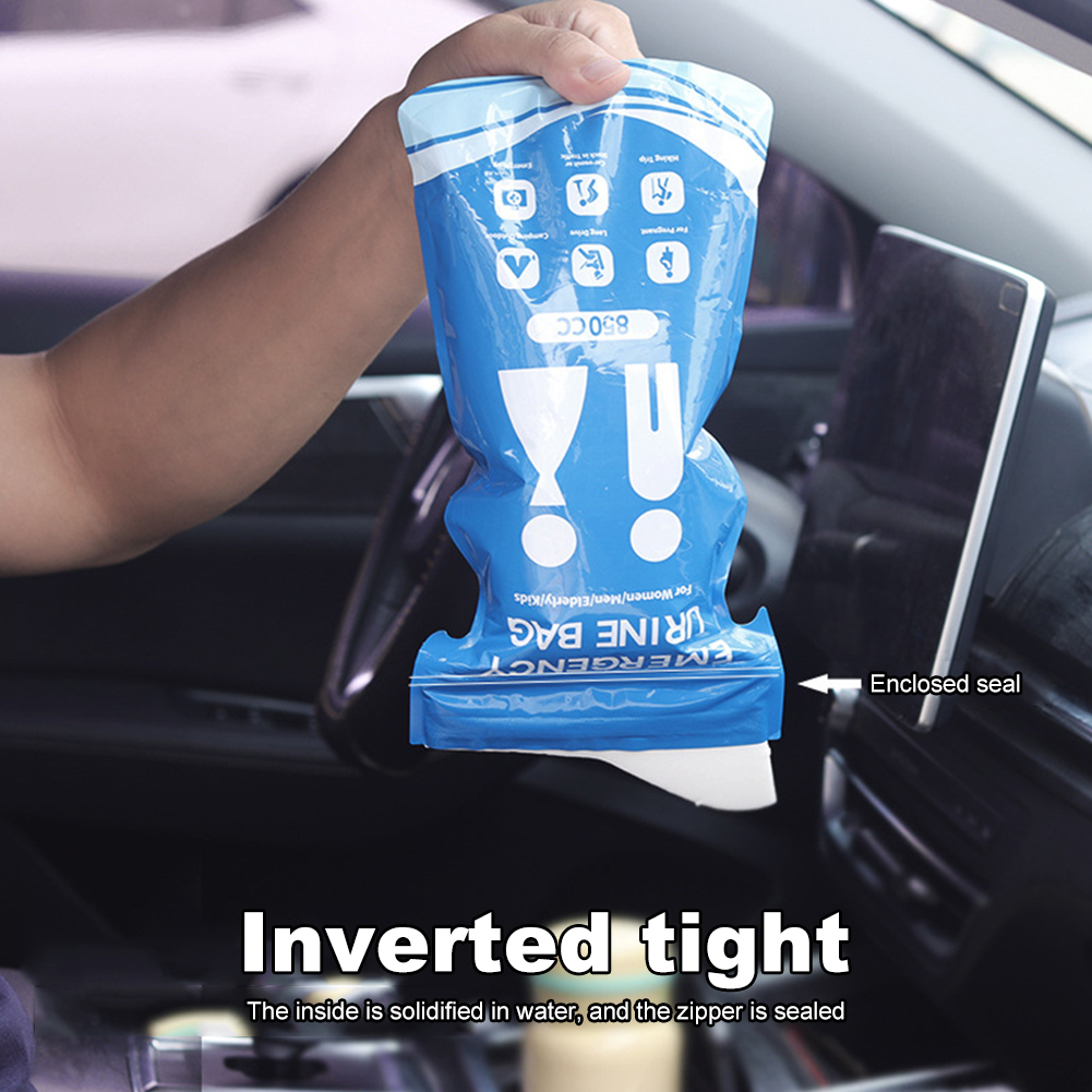 Car Urine Bag 850ml Emergency  - Home Bathroom Urinal 评论和价格