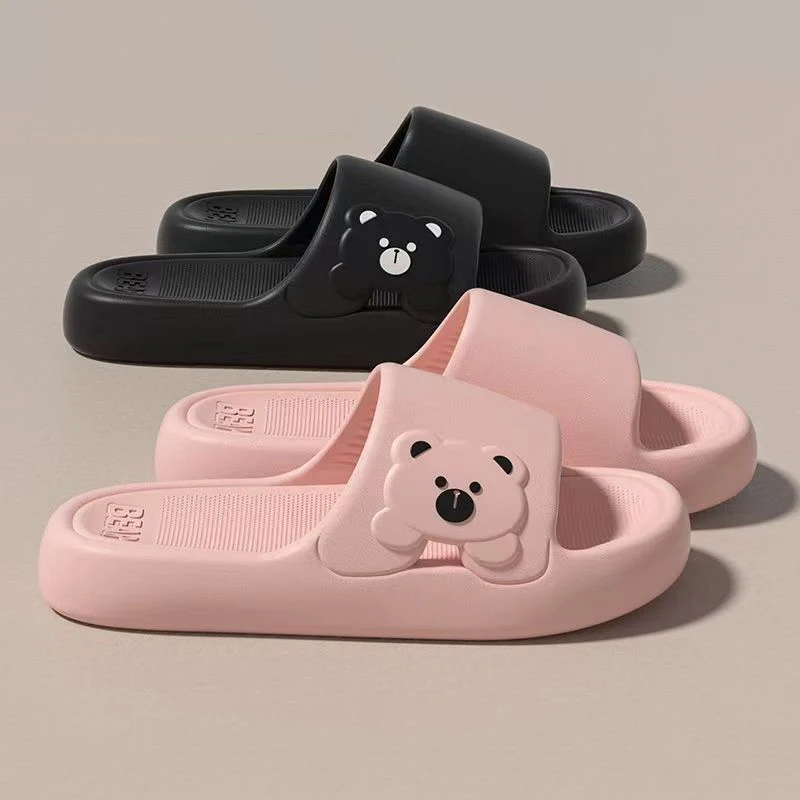 Slippers Bathroom Cartoon Bear - Home Bath 评论和价格