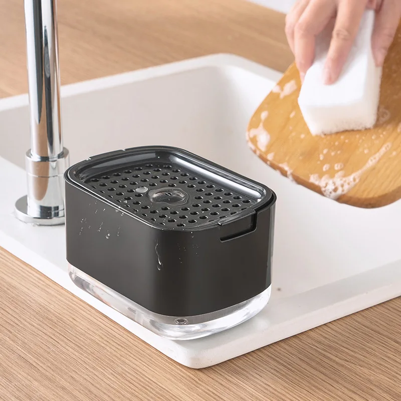 Soap Dispenser With Sponge Hol - Home Bathroom Soap Dispenser 评论和价格