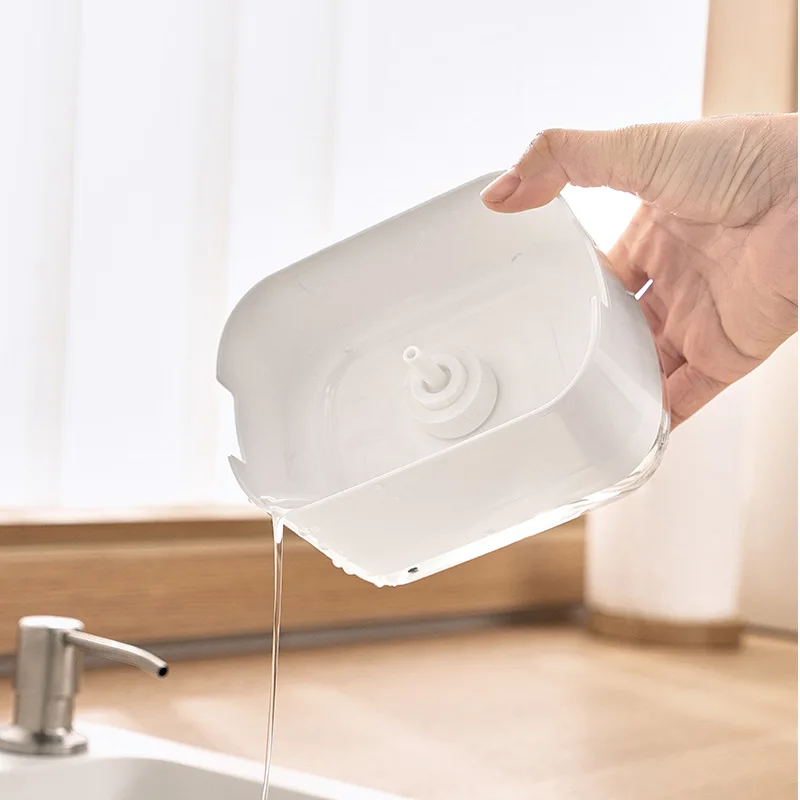 Soap Dispenser With Sponge Hol - Home Bathroom Soap Dispenser 评论和价格