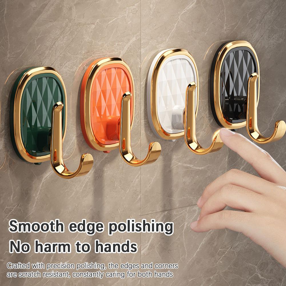1/2/4/5/10pcs Strong Adhesive  - Home Bathroom Shelf 评论和价格